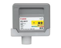 Canon PFI-301Y OEM Yellow Ink Cartridge - 330ml (1489B001AA)