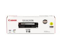 Canon Part # 2659B001AA OEM Yellow Toner Cartridge - 2,900 Pages (2659B001, CRG118)