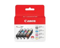 Canon CLI-221 Ink Cartridge OEM Black / Color Four Pack - 342 Pages Ea. (2946B004)
