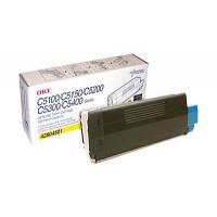 OkiData C5400 Yellow Toner Cartridge (OEM)