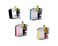 Brother DCP-J4110DW Ink Cartridges Set - Black, Cyan, Magenta, Yellow