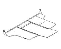Brother FAX-1860C Document Exit Tray Assembly (OEM)