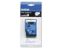 Brother P-Touch PT-10 Label Tape (OEM) 0.35\" White on Clear