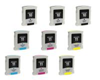 HP C4836A, C4837A, C4838A, C4844A Inks Combo Pack (HP 10/11)