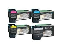 Lexmark C540H1KG, C540H1CG, C540H1MG, C540H1YG Toner Cartridge Set (OEM)