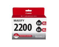 Canon MAXIFY MB4320 Black Inks Twin Pack (OEM) 2,500 Pages Ea.