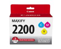 Canon MAXIFY MB4320 3-Color Inks Value Pack (OEM) 700 Pages Ea.