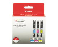 Canon PIXMA iP7220 3-Color Inks Combo Pack (OEM)