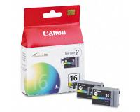Canon PIXMA mini220 Color Ink Cartridge Twin Pack (OEM) 75 Pages