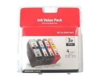 Canon i850 InkJet Printer Ink Combo Pack - Black: 560 Pages, Colors: 520 Pages Each