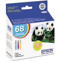 Epson Stylus CX8400 3-Color High Yield Ink Cartridge Combo Pack (OEM)