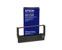 Epson TM-200 Black/Red Fabric Ribbon Cartridge (OEM) 750,000 Pages