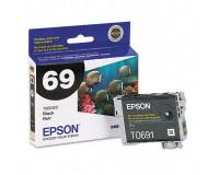 Epson WorkForce 1100 Wide Format Color InkJet Printer Black Ink Cartridge - 240 Pages