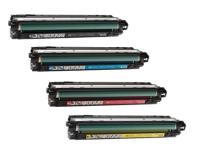 HP Color LaserJet CP5225N Toner Cartridge Set - Black, Cyan, Magenta, Yellow