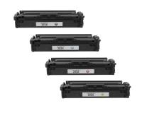 HP Color LaserJet M254dw Toner Cartridges Set - Black, Cyan, Magenta, Yellow
