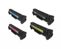 HP Color LaserJet Pro 200 M251n Toner Cartridges Set - Black, Cyan, Magenta, Yellow