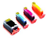 HP Officejet 6812 Ink Cartridges Set - Black, Cyan, Magenta, Yellow