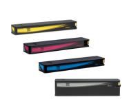 HP Officejet Enterprise X555dn Ink Cartridges Set - Black, Cyan, Magenta, Yellow