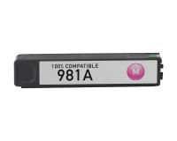 HP J3M69A Magenta Ink Cartridge (HP 981A) 6,000 Pages