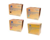 Konica Minolta BizHub C35P Toner Cartridges Set (OEM) Black, Cyan, Magenta, Yellow