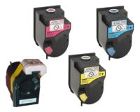 Kyocera KM-C230 Toner Cartridge Set - Black, Cyan, Magenta, Yellow