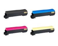 Kyocera Mita FS-C2026MFP Toner Cartridge Set - Black, Cyan, Magenta, Yellow