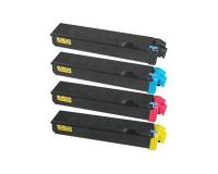 Kyocera Mita FS-C5016N Toner Cartridge Set - Black, Cyan, Magenta, Yellow