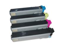 Kyocera Mita FS-C5020n Toner Cartridge Set - Black, Cyan, Magenta, Yellow