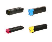 Kyocera Mita TASKalfa 6551ci Toner Cartridges Set (OEM) Black, Cyan, Magenta, Yellow