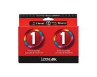 Lexmark X2350 Color Inks Twin Pack (OEM) 190 Pages Ea.