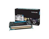 Lexmark X748DE Cyan Toner Cartridge (OEM) 7,000 Pages