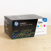 HP Color LaserJet 1600 OEM Toner Cartridge 3-Color Set (OEM)