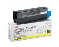 OkiData C5250N Yellow Toner Cartridge (OEM) 5,000 Pages