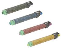 Ricoh Aficio SPC811DN-T2 Toner Cartridge Set - Black, Cyan, Magenta, Yellow