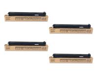 Sharp MX-3140N Toner Cartridges Set (OEM) Black, Cyan, Magenta, Yellow