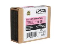 Epson Part # T580B00 OEM UltraChrome K3 Vivid Light Magenta Ink Cartridge - 80ml