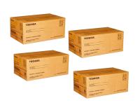 Toshiba e-Studio 2550c Toner Cartridge Set (OEM) Black, Cyan, Magenta, Yellow