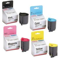 Xerox Phaser 6110n - Toner Cartridges (Black, Cyan, Magenta, Yellow)