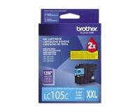 Brother LC105C Cyan Ink Cartridge (OEM) 1,200 Pages