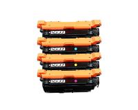4-Color Set of Toner Cartridges - CF320A, CF321A, CF322A, CF323A