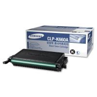 Samsung CLP-K660A Black Toner Cartridge (OEM) 2,500 Pages