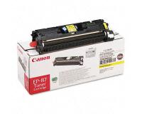 Canon EP-87 OEM Yellow Toner Cartridge - 4,000 Pages (7430A005AA)