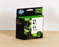 HP PhotoSmart C3194 Black/TriColor Inks Combo Pack (OEM) 220 Pages Ea.