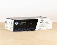 HP 36A Toner Cartridge 2Pack (OEM CB436AD) 2,000 Pages Ea.