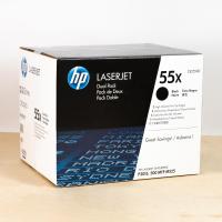 HP CE255XD Toner Cartridge 2Pack - 12,500 Pages Ea.