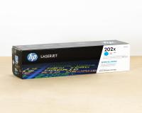HP CF501X Cyan Toner Cartridge (OEM HP 202X) 2,500 Pages