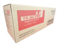 Kyocera TK-867M Magenta Toner Cartridge (OEM) 12,000 Pages (1T02JZBUS0)
