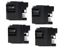 Brother LC203BK, LC203C, LC203M, LC203Y Ink Cartridges Set