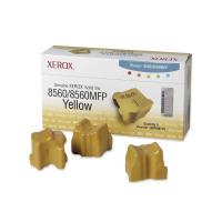 Xerox Phaser 8560MFPD Yellow Ink Sticks 3Pack (OEM) 3,400 Pages