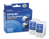Epson T003012 Black Ink Cartridge Twin Pack (OEM) 840 Pages Ea.